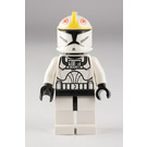 LEGO Clone Pilot with Yellow Markings and Black Head Minifigure