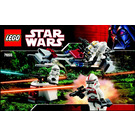 LEGO Clone Troopers Battle Pack Set 7655 Instructions