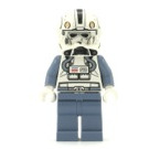 LEGO Clone V-Skrzydło Pilot z Sand Niebieski Ramiona I Nogi z Biały Głowa Minifigurka