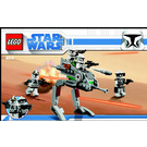 LEGO Clone Walker Battle Pack 8014 Инструкции