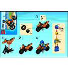 LEGO Coast Guard Bike 5626 Instructies