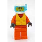 LEGO Küstenwache City - Weiblich Rescuer Minifigur