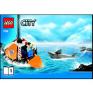 LEGO Coast Guard Helicopter & Life Raft Set 7738 Instructions