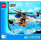 LEGO Coast Guard Helicopter & Life Raft 7738 Anweisungen