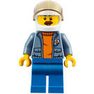 LEGO Straż Przybrzeżna Śmigłowiec Pilot Minifigurka