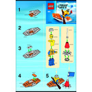 LEGO Coast Bewachen Kayak 5621 Instructions