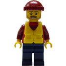 LEGO Küstenwache Rettungsboot Passagier Minifigur