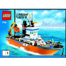 LEGO Coast Guard Patrol Boat & Tower Set 7739 Instructions