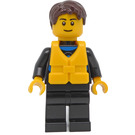 LEGO Kystvakt Seiler i wetsuit Minifigur