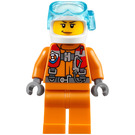 LEGO Kustbevakningen Scuba Diver Minifigur