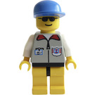 LEGO Coast Guard with Light Gray Vest with white Arms and ID-Card Minifigure