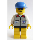 LEGO Coast Guard with Light Gray Vest with white Arms and ID-Card Minifigure