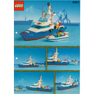LEGO Coastal Cutter Set 6353 Instructions
