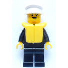 LEGO Coastal Patrol Policja Łódź Kapitan Minifigurka