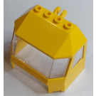 LEGO Cockpit 6 x 4 x 3 met Transparant Glas (45406)