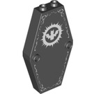 LEGO Coffin Lid with White Bat (10378 / 14021)