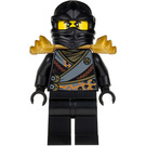 LEGO Cole - Rebooted mit Golden Rüstung Minifigur