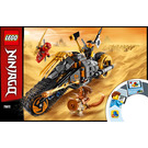 LEGO Cole's Dirt Bike 70672 Instruktioner