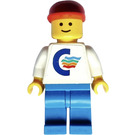 LEGO Color Line Container Lorry Driver Minifigure