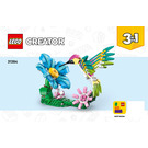 LEGO Colourful Hummingbird Set 31384 Instructions