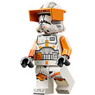 LEGO Commander Cody jossa Oranssi Visiiri Minihahmo