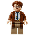 LEGO Commissioner Gordon met Bruin Coat Minifiguur