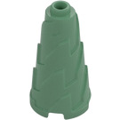 LEGO Cone 2 x 2 x 3 med Pigge og Completely Åben knops (28598)