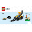 LEGO Construction Digger 60385 Инструкции