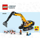 LEGO Construction Excavator  60420 Instruktioner