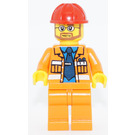 LEGO Budowa Foreman Minifigurka