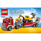 LEGO Construction Hauler Set 31005 Instructions