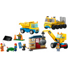 LEGO Construction Trucks and Wrecking Ball Crane Set 60391