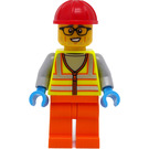 LEGO Construction Worker Minifigure