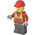 LEGO Operaio edile Minifigure