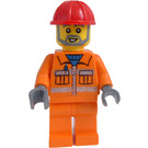 LEGO Stavební dělník Minifigurka