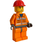 LEGO Bauarbeiter Minifigur