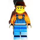 LEGO Operaio edile con Salopette e Marrone Berretto Minifigure