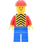 LEGO Construction Worker with Vest Minifigure