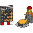 LEGO Construction Worker with Vibration Plate 952510