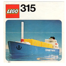 LEGO Container Ship Set 315-2 Instructions