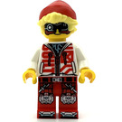 LEGO Cooper with White Hoodie Minifigure