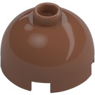 LEGO Copper Brick 2 x 2 Round with Dome Top (Safety Stud, Axle Holder) (3262 / 30367)