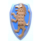 LEGO Copper Large Figure Shield with Standing Lion (53347)