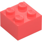 LEGO Koral Cegła 2 x 2 (3003 / 6223)