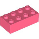 LEGO Coral Brick 2 x 4 (3001 / 72841)