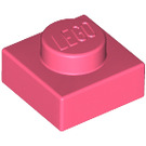 LEGO Koraal Plaat 1 x 1 (3024 / 30008)