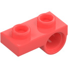 LEGO Coral Plate 1 x 2 with Underside Hole (18677 / 28809)