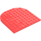 LEGO Koralle Platte 10 x 10 Hälfte Kreis (80031)