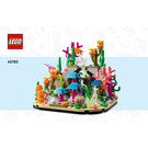 LEGO Coral Reef Diorama Set 40783 Instructions