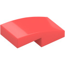 LEGO Coral Slope 1 x 2 Curved (3593 / 11477)